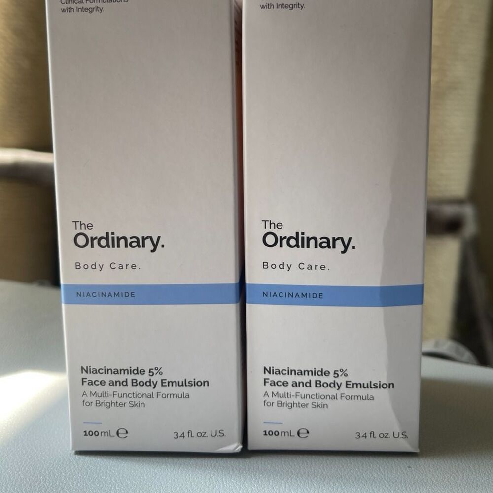 The Ordinary Niacinamide 5% Face and Body Emulsion Dark Spot Corrector Duo